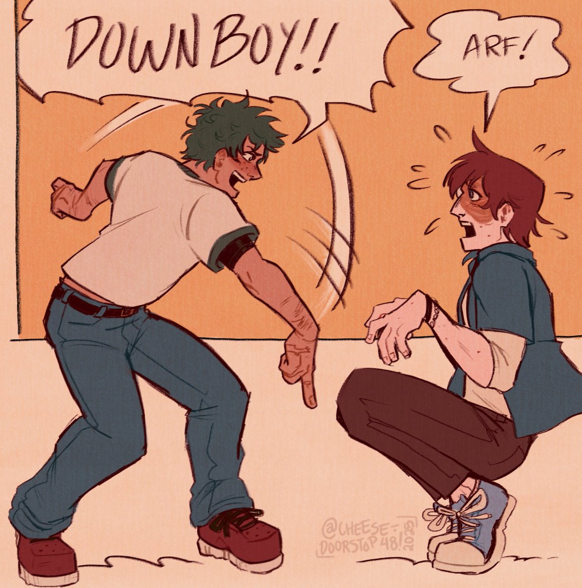 CDoorstop's tweet image. DOWN BOY!!
#tododeku #tddk