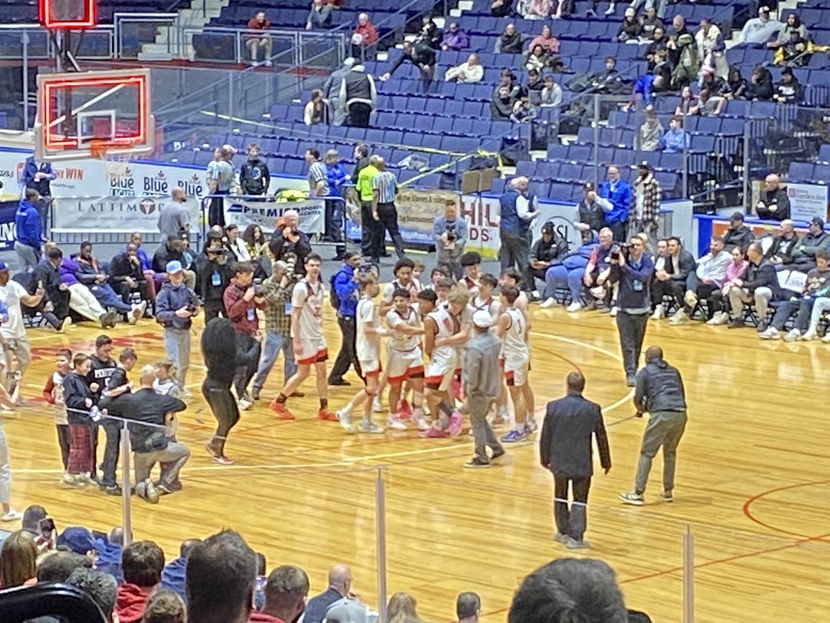Tom Carroll (@tomc_sports) on Twitter photo .<a href="/PenfieldBball/">Penfield Boys Basketball</a> claims the <a href="/SecVBBasketball/">Section V Boys Basketball</a> Class AA1 title with the 71-44 victory over Webster Thomas. Patrick Emling & Christian Zarzycki each scored 20 pts. Jake McCarthy 14 pts, Michael Moxley 9 pts, CJ Johnson 6 pts, Jackson Green 2 pts. Terrific season ends for the Titans. .<a href="/PenfieldBball/">Penfield Boys Basketball</a> claims the <a href="/SecVBBasketball/">Section V Boys Basketball</a> Class AA1 title with the 71-44 victory over Webster Thomas. Patrick Emling & Christian Zarzycki each scored 20 pts. Jake McCarthy 14 pts, Michael Moxley 9 pts, CJ Johnson 6 pts, Jackson Green 2 pts. Terrific season ends for the Titans.
