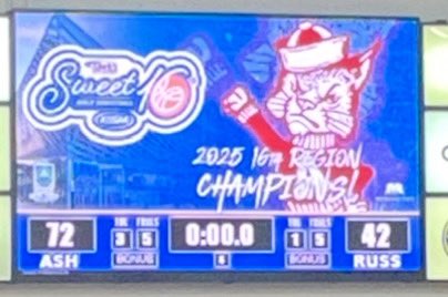 Blazer_High_Ath's tweet image. Congratulations to our Girls Basketball Team for their victory tonight over Russell in the 16th Region Championship Game!!
2025 16TH Region Champs!