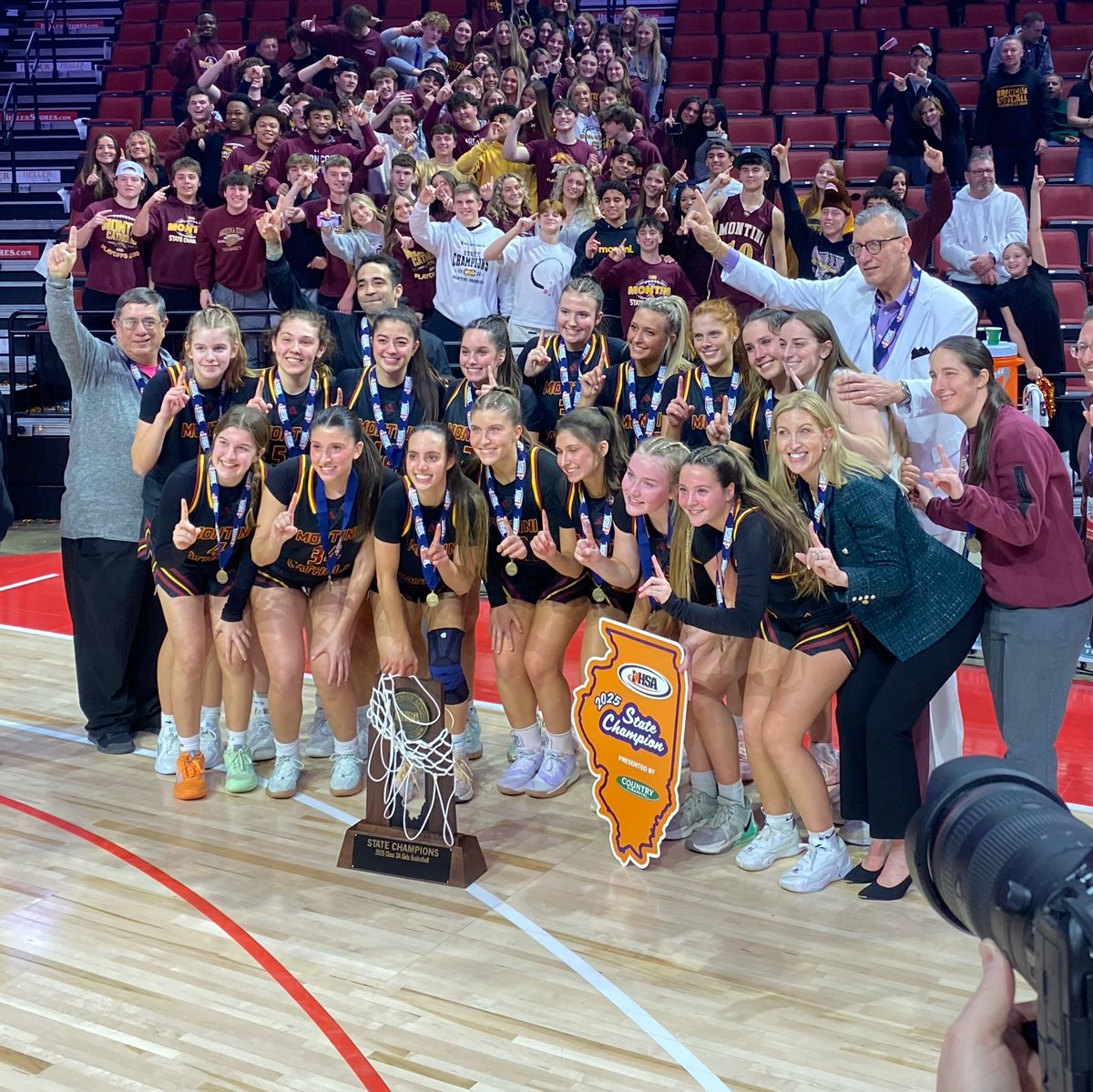 WCIU, The U (@wciu) on Twitter photo The <a href="/MontiniGirlsBsk/">LadyBroncoBasketball</a> Broncos survive a hard fought battle against <a href="/SIWolfpackBKG/">Saint Ignatius College Prep Girls Basketball</a> to capture the <a href="/IHSA_IL/">Illinois High School Association #IHSA</a> Class 3A State Championship title! It is the Broncos 5th Girls Basketball State Title. The <a href="/MontiniGirlsBsk/">LadyBroncoBasketball</a> Broncos survive a hard fought battle against <a href="/SIWolfpackBKG/">Saint Ignatius College Prep Girls Basketball</a> to capture the <a href="/IHSA_IL/">Illinois High School Association #IHSA</a> Class 3A State Championship title! It is the Broncos 5th Girls Basketball State Title.
