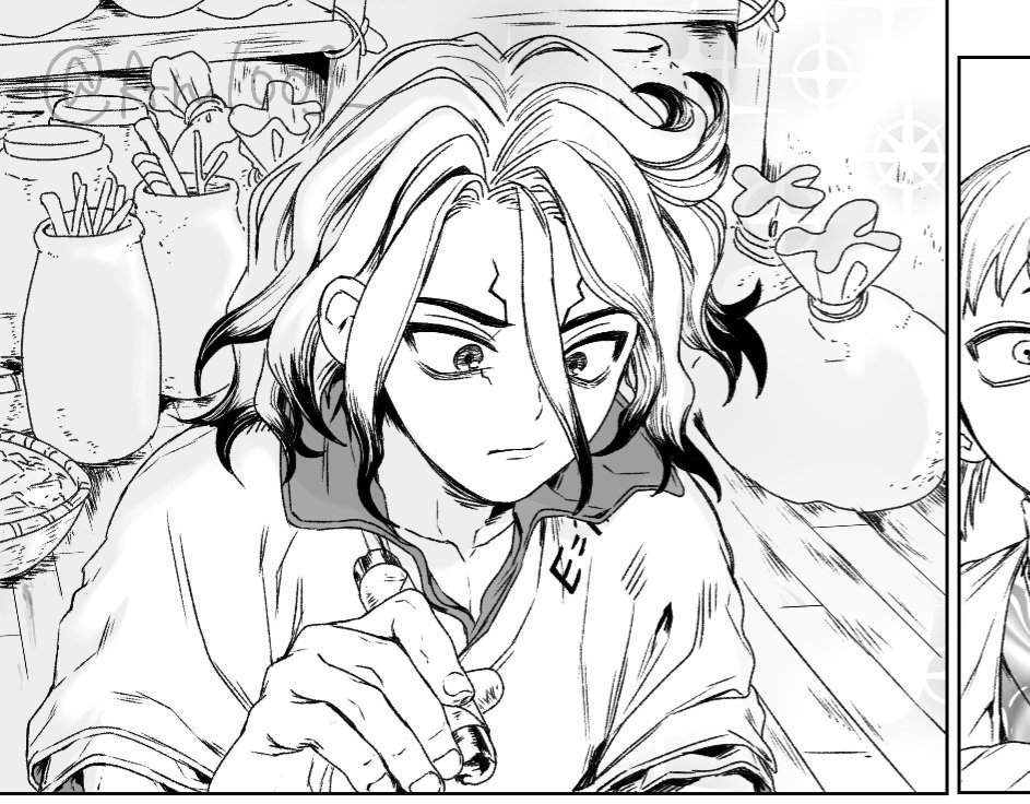 Aru1009_'s tweet image. 改めて自己紹介という程でもないのですが…
今年の1月に落石したばかりのド新参者です!アニメはゆるく追っています🙋♀️独り言ツイートうるさいかもしれないです(※🔞も言うし描く)
初めて描いた漫画は支部にあげてます。おきにのコマ🚀⬇