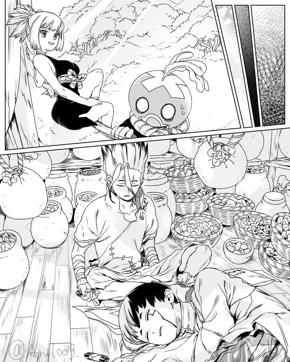 Aru1009_'s tweet image. 改めて自己紹介という程でもないのですが…
今年の1月に落石したばかりのド新参者です!アニメはゆるく追っています🙋♀️独り言ツイートうるさいかもしれないです(※🔞も言うし描く)
初めて描いた漫画は支部にあげてます。おきにのコマ🚀⬇