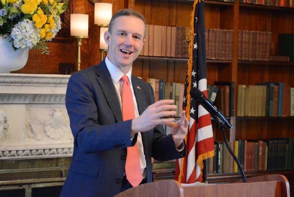 115 Years Strong: We gathered at the Hampshire House (home to the “Cheers” bar), owned by Eagle Scout Tom Kershaw, to celebrate 115 years of Scouting America.  UK Consul General David Clay, shared how Scouting influenced his life.  #scouting #boston #uk #leadership #outdoors
