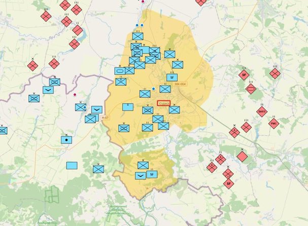 乌克兰特种部队在库尔斯克地区设伏，成功截击了一伙试图通过地下管道绕过前线潜入苏贾的俄罗斯渗透者。一整连俄军士兵在这场战斗中被全部消灭。