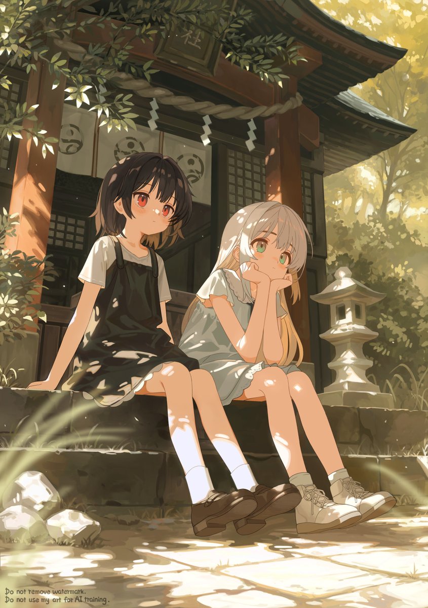 少し背景付きのイラストを描こうかと