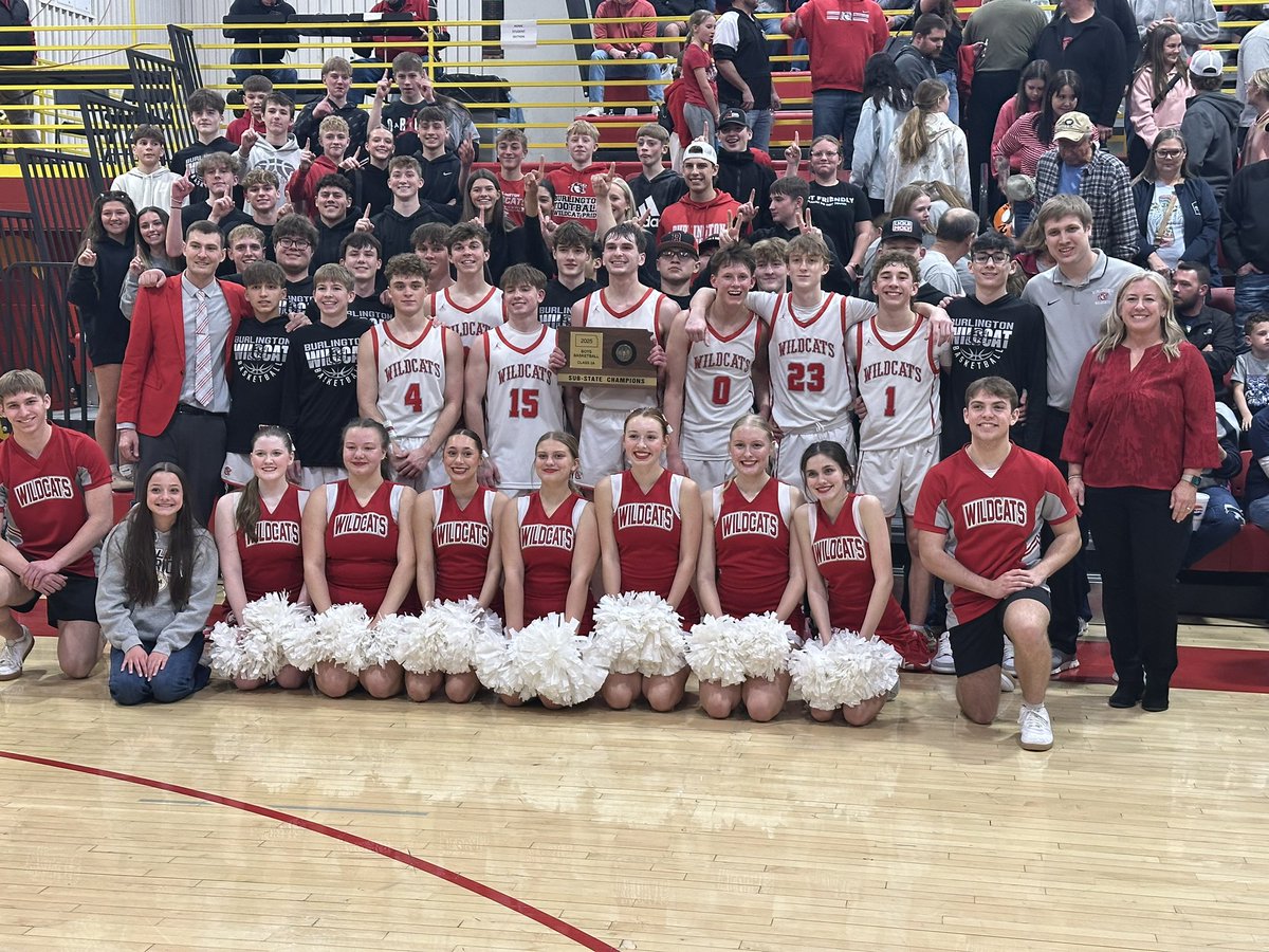 Justin Logan (@coachjlogan) on Twitter photo Boys: Burlington 73, Caney Valley 67. 3A SubState Championship. Burlington is heading to Hutch!! #kpz #KSPreps <a href="/WIBWsports/">WIBW Sports</a> <a href="/KSNTSports/">KSNT 27 Sports</a> <a href="/scoresinkansas/">Scores in Kansas</a> <a href="/EasternKSSports/">Eastern Kansas Sports</a> <a href="/SEK_Sports/">SEK Sports</a> <a href="/KansasPregame/">Kansas Pregame</a> #GOCATS 🐾 Boys: Burlington 73, Caney Valley 67. 3A SubState Championship. Burlington is heading to Hutch!! #kpz #KSPreps <a href="/WIBWsports/">WIBW Sports</a> <a href="/KSNTSports/">KSNT 27 Sports</a> <a href="/scoresinkansas/">Scores in Kansas</a> <a href="/EasternKSSports/">Eastern Kansas Sports</a> <a href="/SEK_Sports/">SEK Sports</a> <a href="/KansasPregame/">Kansas Pregame</a> #GOCATS 🐾