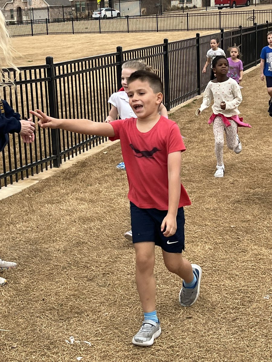 WeirClass's tweet image. Our 1st Boosterthon Fun Run at West was a lot of fun. The students got some serious running in!!!