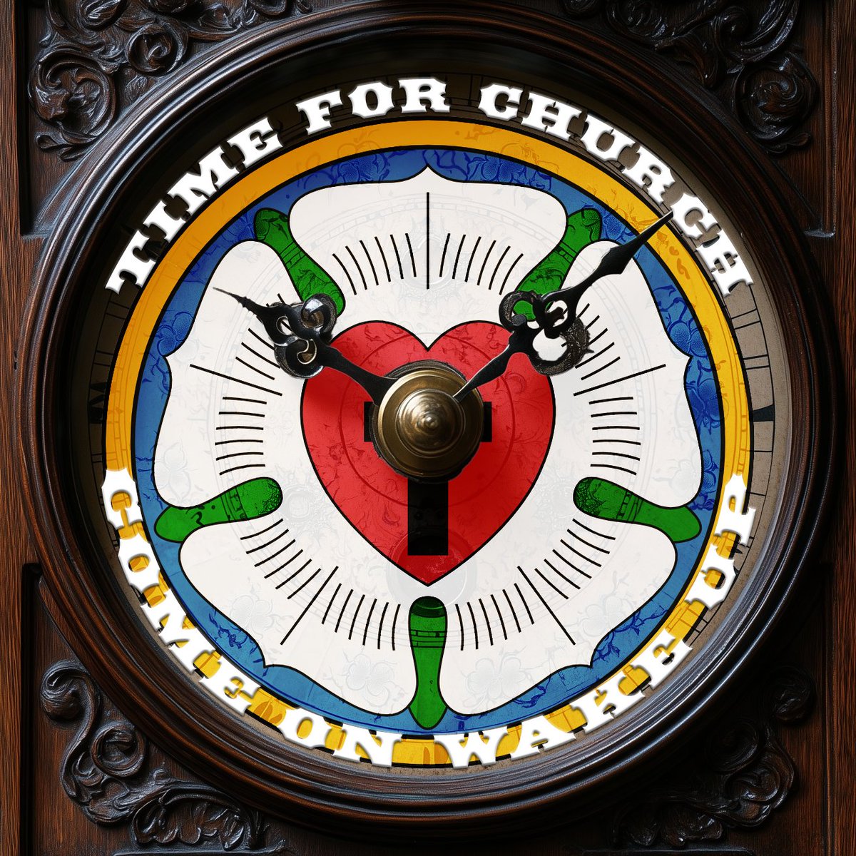 Everyone's tired today.

The pastor. The organist. You.

You might yawn. You might zone out for a minute. You might even sing the wrong verse.

You know what? That's okay.

No one's judging. It's Daylight Savings Time.

We're all in this together, buddy.

Get to church.