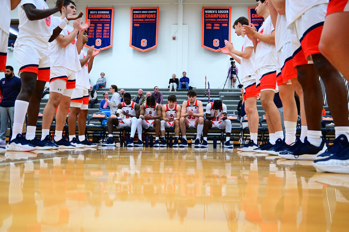 CentennialConf's tweet image. NCAA | FINAL

@GburgMBB falls to Wesleyan, 82-60, in the NCAA second round

Congratulations to the Bullets on a 21-8 season, earning their sixth NCAA Tournament appearance, the first since 2009. 

#CCmbb #d3hoops