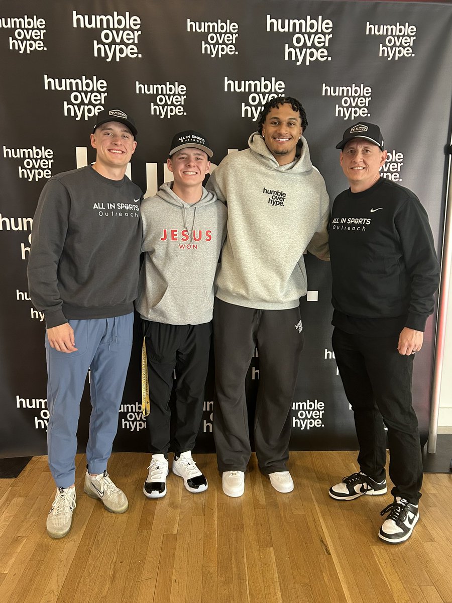 All In Sports Outreach (@all_in317) on Twitter photo We always enjoy supporting likeminded people advancing The Gospel! Incredible day with <a href="/humbleoverhype/">Humble Over Hype, Inc.</a>! #ALLIN2025 We always enjoy supporting likeminded people advancing The Gospel! Incredible day with <a href="/humbleoverhype/">Humble Over Hype, Inc.</a>! #ALLIN2025
