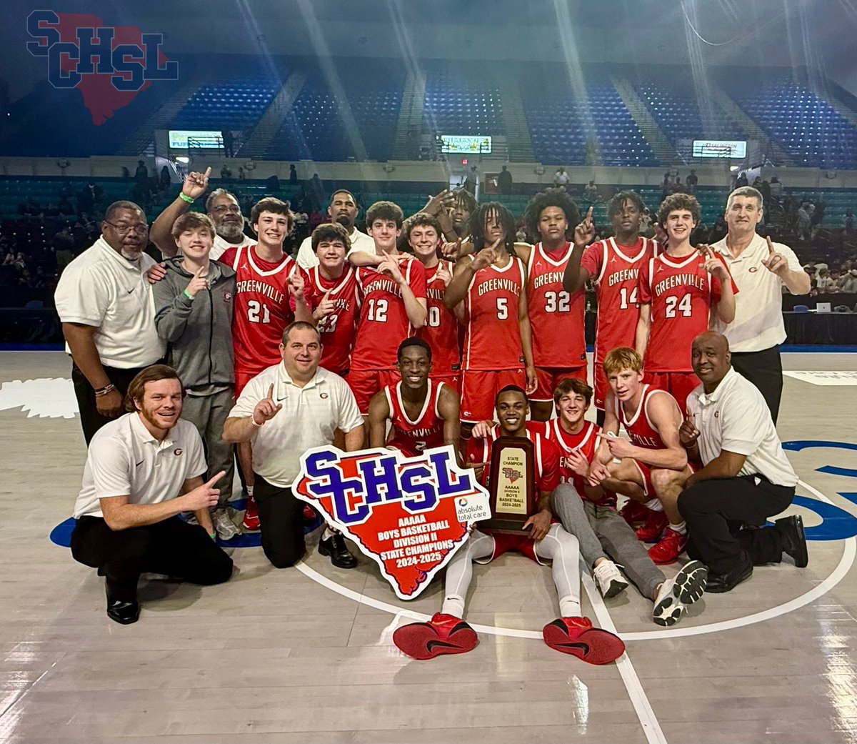 🏀Congratulations🎉 <a href="/GHS_Raiders/">Greenville High</a> the <a href="/SCHSL/">SCHSL</a> 
Class AAAAA-Division 2 Boys Basketball State Champions🏀

#weareschsl
#ChampionshipSeason🏆