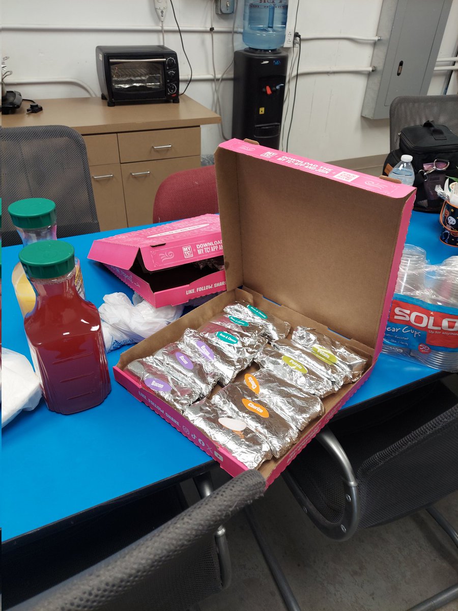 Thank you very much, Mrs. Lopez for the delicious burritos and juice, very much appreciated