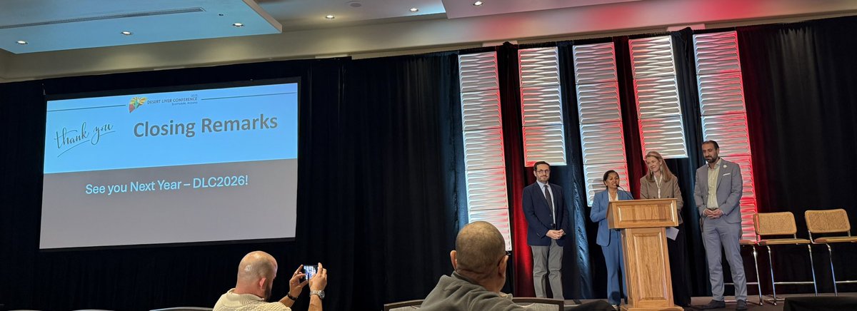 Thomas G. Cotter, MD MS (@tcottermd) on Twitter photo Great closing day at Desert Liver Conference 2025. All aspects of liver disease touched upon. Kudos to the organizers <a href="/AlkhouriNaim/">Naim Alkhouri</a> <a href="/NoureddinMD/">Mazen Noureddin, MD, MHSc</a> <a href="/DrJackieOleary/">Jacqueline O'Leary</a> <a href="/LiverArizona/">Arizona Liver Health</a>
👋👋 Until DLC2026! Great closing day at Desert Liver Conference 2025. All aspects of liver disease touched upon. Kudos to the organizers <a href="/AlkhouriNaim/">Naim Alkhouri</a> <a href="/NoureddinMD/">Mazen Noureddin, MD, MHSc</a> <a href="/DrJackieOleary/">Jacqueline O'Leary</a> <a href="/LiverArizona/">Arizona Liver Health</a>
👋👋 Until DLC2026!