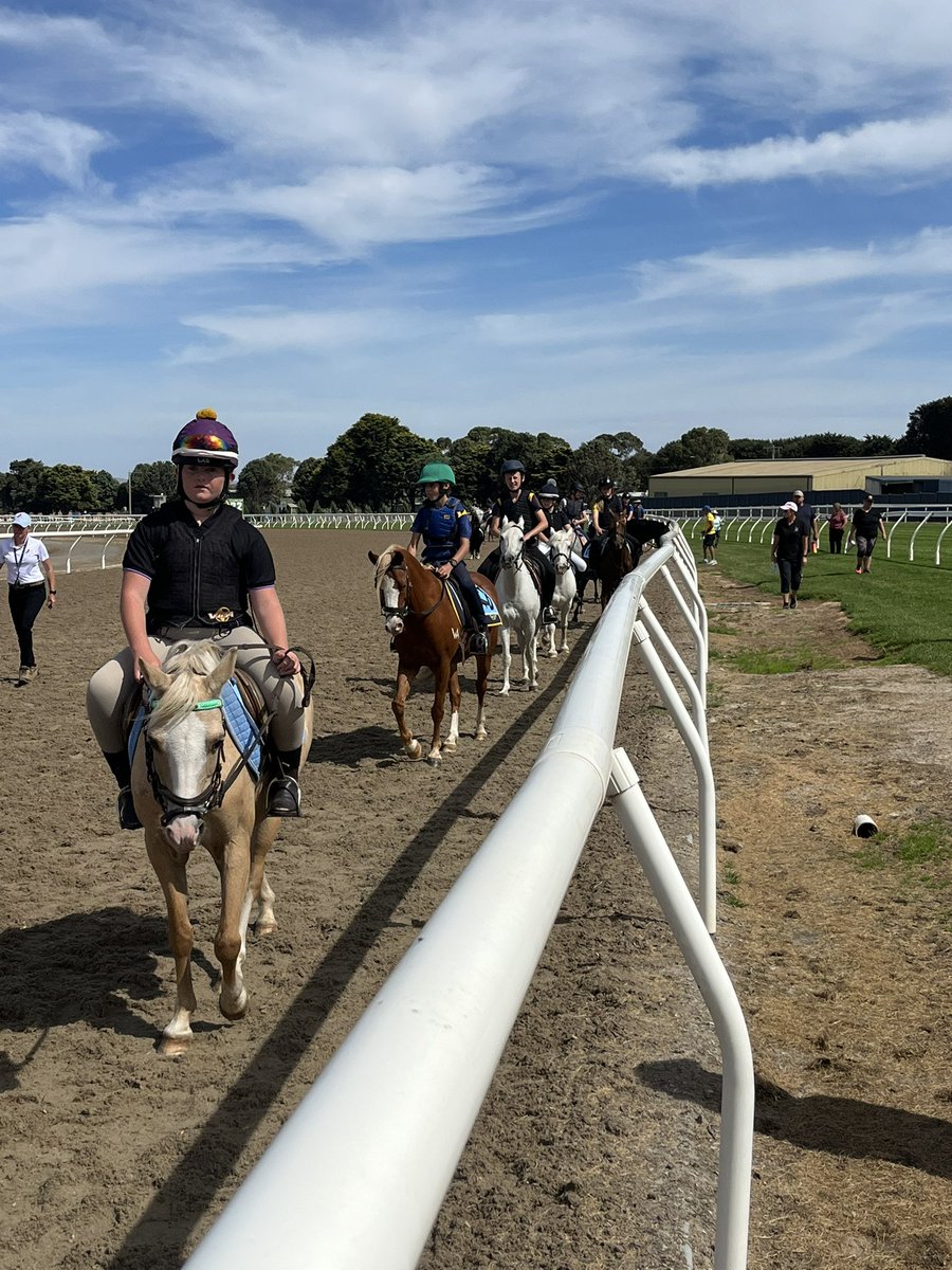 Great to see all the riders and their ponies practicing ahead of next weekend’s <a href="/TBredCareers/">Thoroughbred Industry Careers</a> race at Caulfield. Such dedication! Well done to Lindy and her team, plus all parents and - most importantly- the young stars of the saddle.