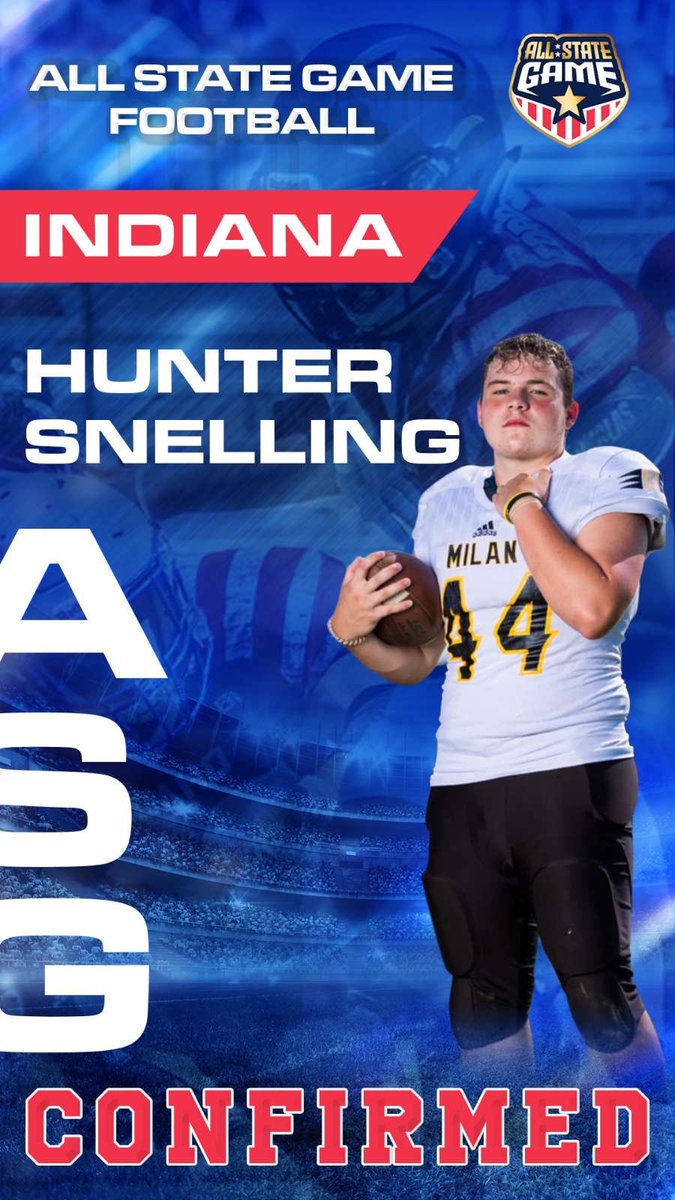 _Snelling_'s tweet image. So excited and blessed for the opportunity to play in the Indiana All-State game, can’t wait to showcase what I can do!🏈😁 @AllStateGameASG