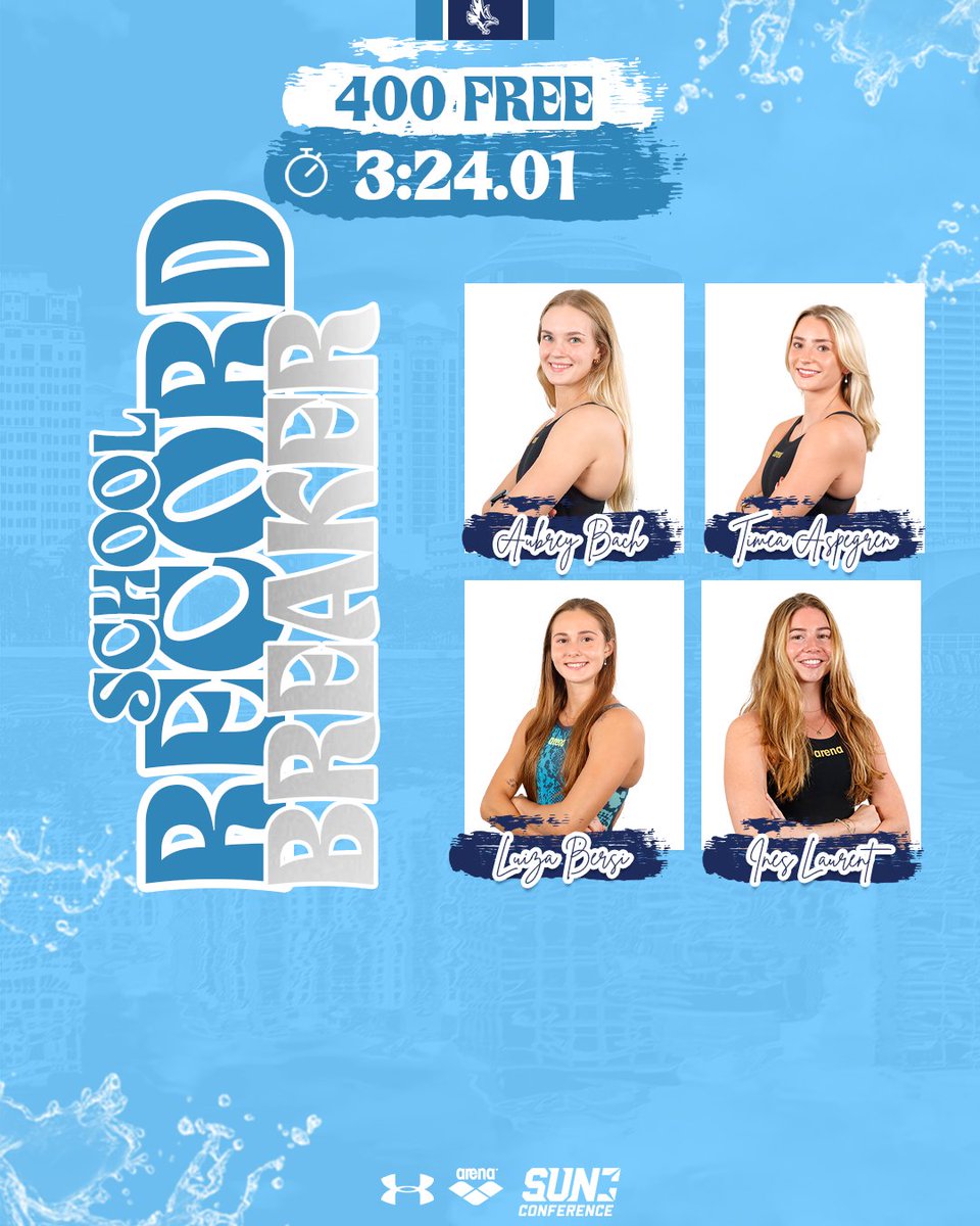 𝗧𝘄𝗼 𝗳𝗼𝗿 𝗢𝗻𝗲 𝗦𝗽𝗲𝗰𝗶𝗮𝗹!

The 400 Free Relay team of Bach, Aspegren, Bersi, and Laurent not only won the title, but broke the school record in the process!

#DefendtheBeach