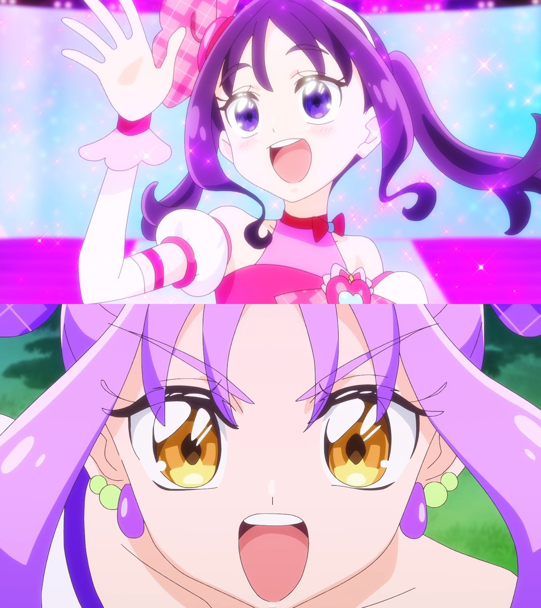 precure_images's tweet image. ↑想像のアイドルプリキュア
↓実際のアイドルプリキュア

#プリキュア #precure #キミプリ