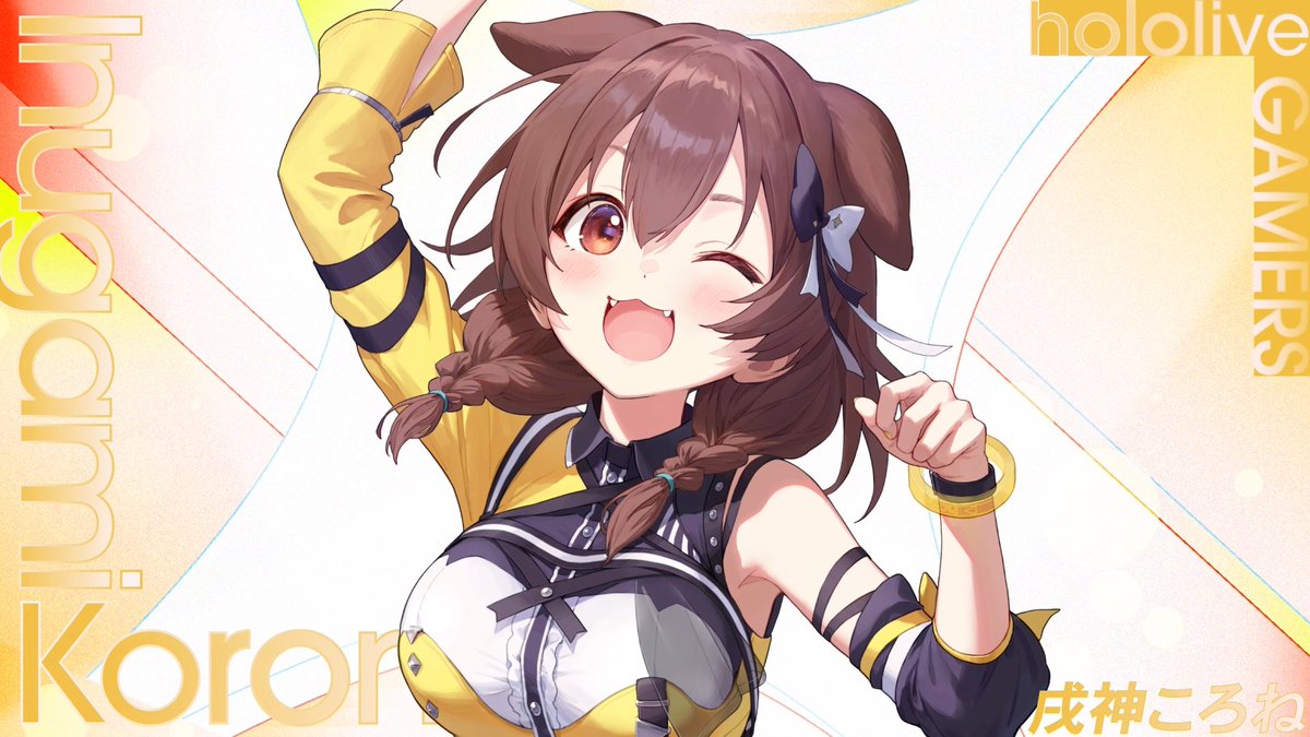 ホロライブexpo ホスト 名刺  小太郎 戌神ころね ホロライブ 戌神ころね expo ホスト 名刺 小太郎