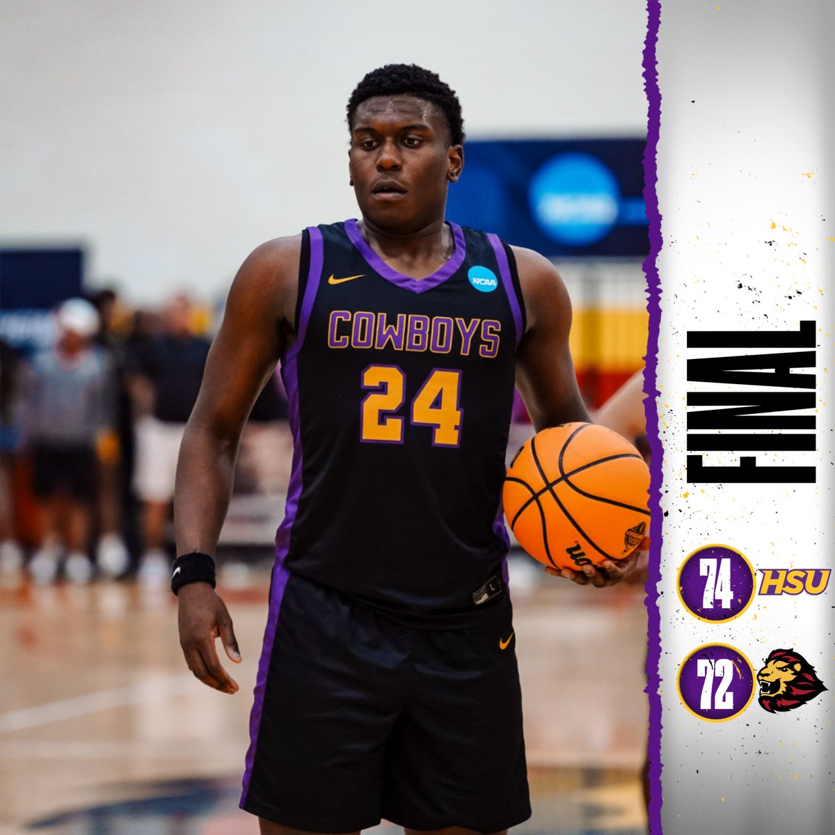 HOW SWEET IT IS! Hardin-Simmons defeats St.Thomas 74-72 to advance to the Sweet 16. #D3hoops