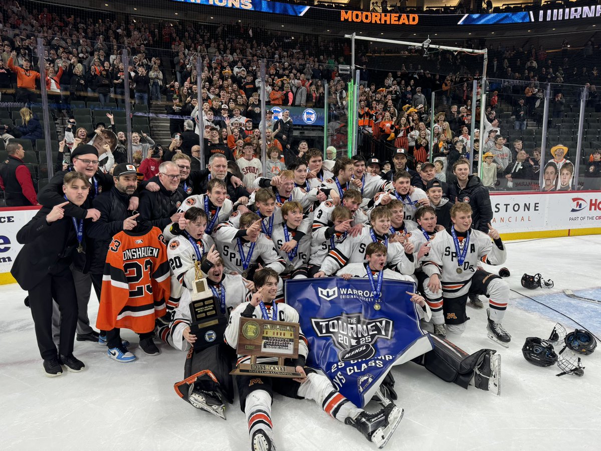 Meet Moorhead, the Class AA Boys Hockey State Champion for 2025.