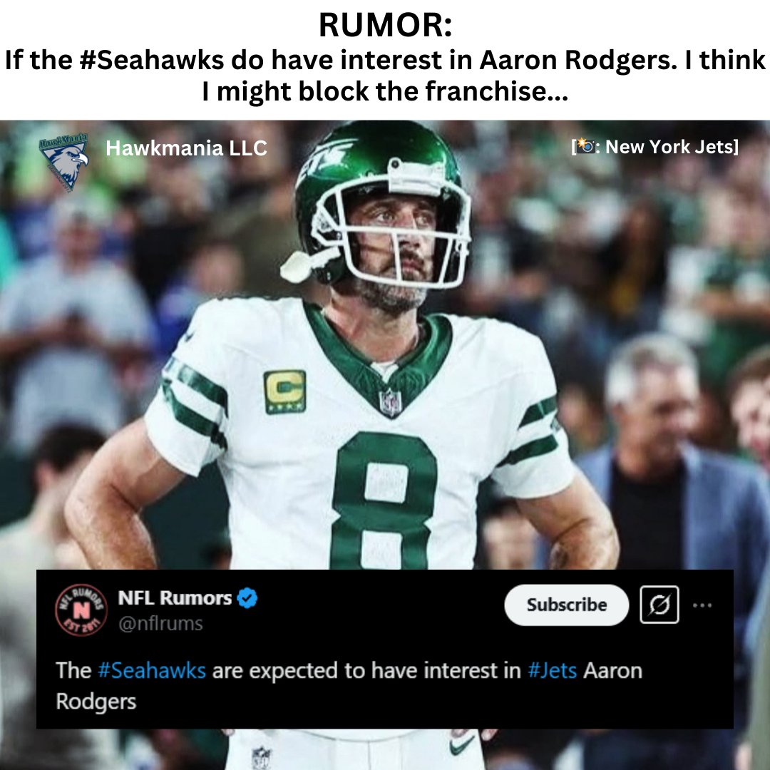 hawkmania4's tweet image. I would block the #Seahawks franchise until he was off the team, if we did sign him. Hopefully not...