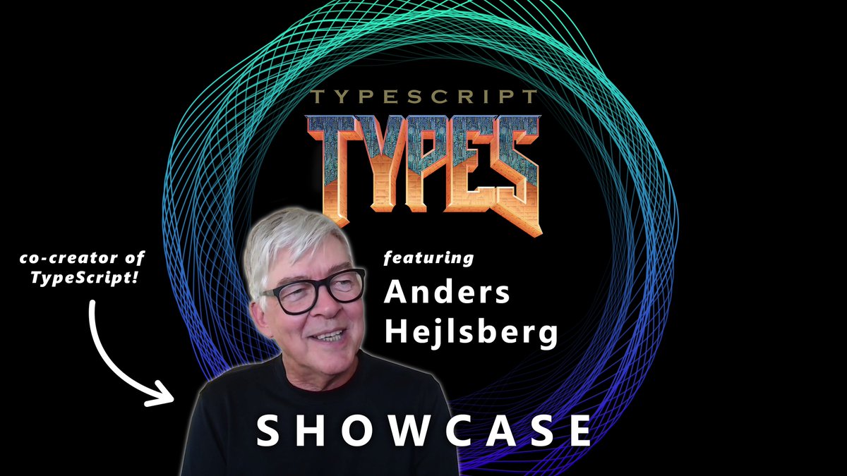Michigan TypeScript (@mitypescript) on Twitter photo ✨What a dream come true!✨ The co-creator of <a href="/typescript/">TypeScript</a> himself, <a href="/ahejlsberg/">Anders Hejlsberg</a>, took some time to look at the Doom project!
We also had a chance to chat about other TypeScript topics more broadly - and that video will go live in a few days!
DREAM. COME. TRUE.🚀 ✨What a dream come true!✨ The co-creator of <a href="/typescript/">TypeScript</a> himself, <a href="/ahejlsberg/">Anders Hejlsberg</a>, took some time to look at the Doom project!
We also had a chance to chat about other TypeScript topics more broadly - and that video will go live in a few days!
DREAM. COME. TRUE.🚀