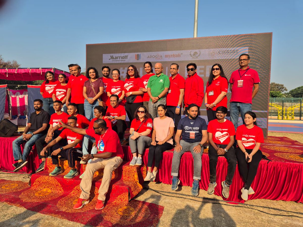 Arogya World (@arogyaworld) on Twitter photo #Bangalore, you rocked it today at the hashtag#Run in Red event organised by <a href="/ArogyaWorld/">Arogya World</a> MyThali team. The team behind this amazing energy and success - Dr. Meghana Pasi, Kshema Kurup, Lakshmi Priya, and Dr Nithin. Thank you to all our partners who believe in our vision. #Bangalore, you rocked it today at the hashtag#Run in Red event organised by <a href="/ArogyaWorld/">Arogya World</a> MyThali team. The team behind this amazing energy and success - Dr. Meghana Pasi, Kshema Kurup, Lakshmi Priya, and Dr Nithin. Thank you to all our partners who believe in our vision.