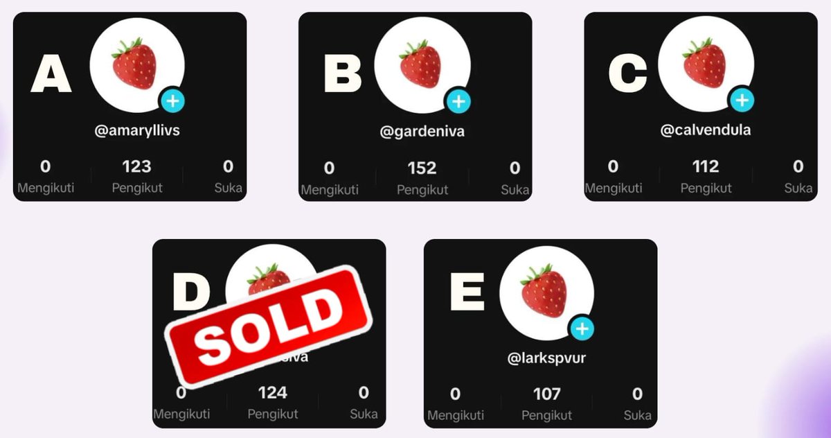 📢 WTS WTB ACC TIKTOK 

Spesifikasi akun &amp; harga in ALT
Order fastrespon wa

wa.me/628988186870
#ZonaUang 001