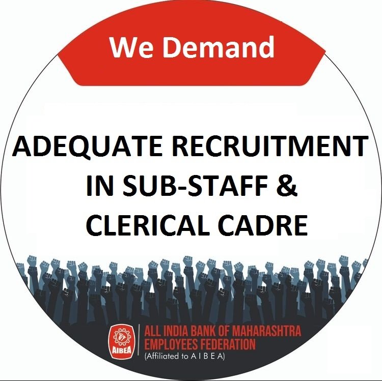 *We Demand* 

#Bom_Staff_Ladhenge_Jitenge

<a href="/mahabank/">Bank of Maharashtra</a>
<a href="/DFS_India/">DFS</a>
<a href="/nsitharamanoffc/">Nirmala Sitharaman Office</a>
<a href="/official_SecDFS/">Office of Secretary DFS</a>
<a href="/nsitharaman/">Nirmala Sitharaman</a>
<a href="/EconomicTimes/">Economic Times</a>
@FinancialExpress