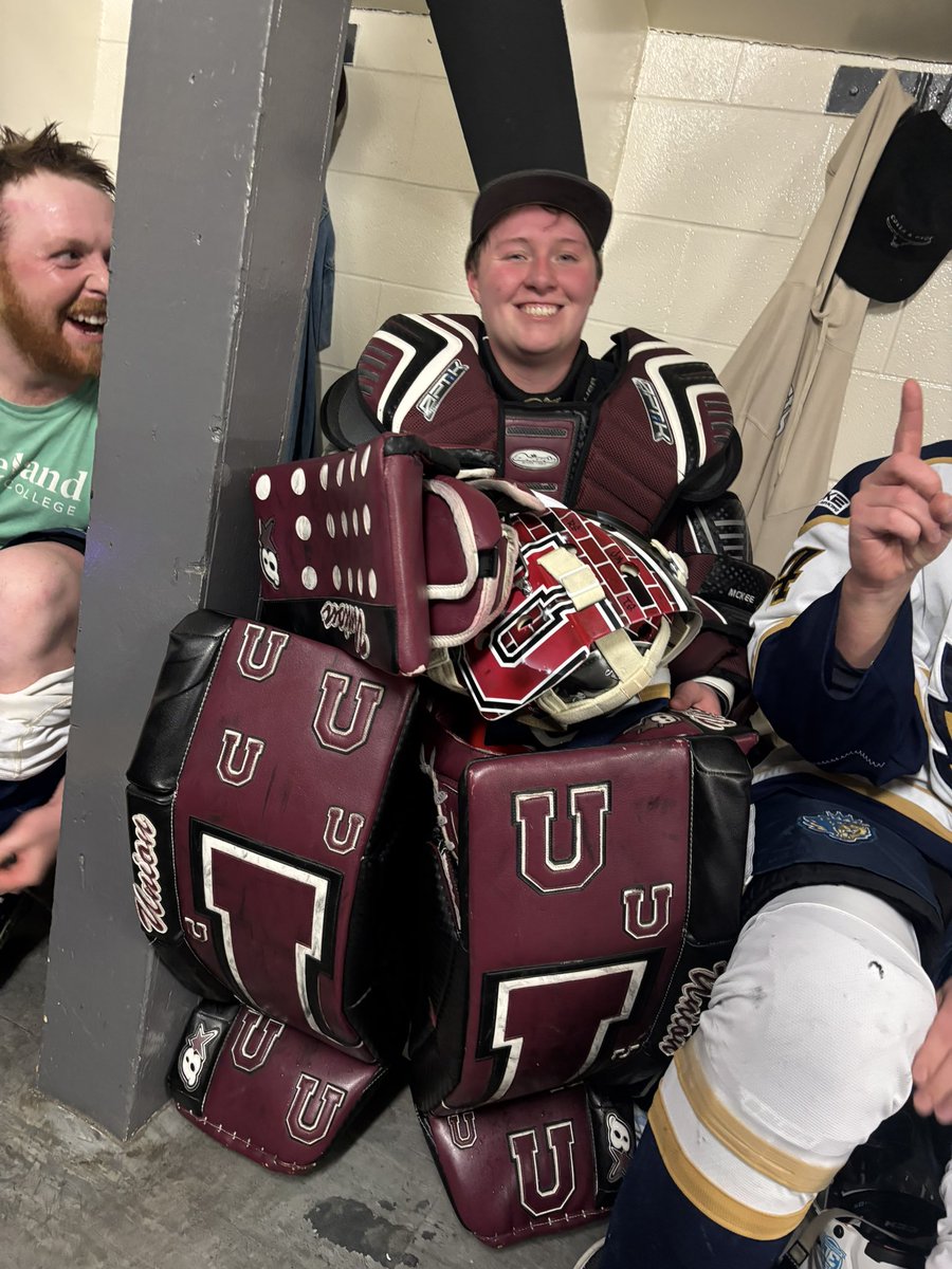 Series tied up at 1 each with a 12-4W in NB. Shots 47-27. Toque-less POG goes to the girl that stands tall for us every single game <a href="/mckee_33_/">Bella McKee</a>. Game 3 tomorrow night in Neilburg. #skprairie