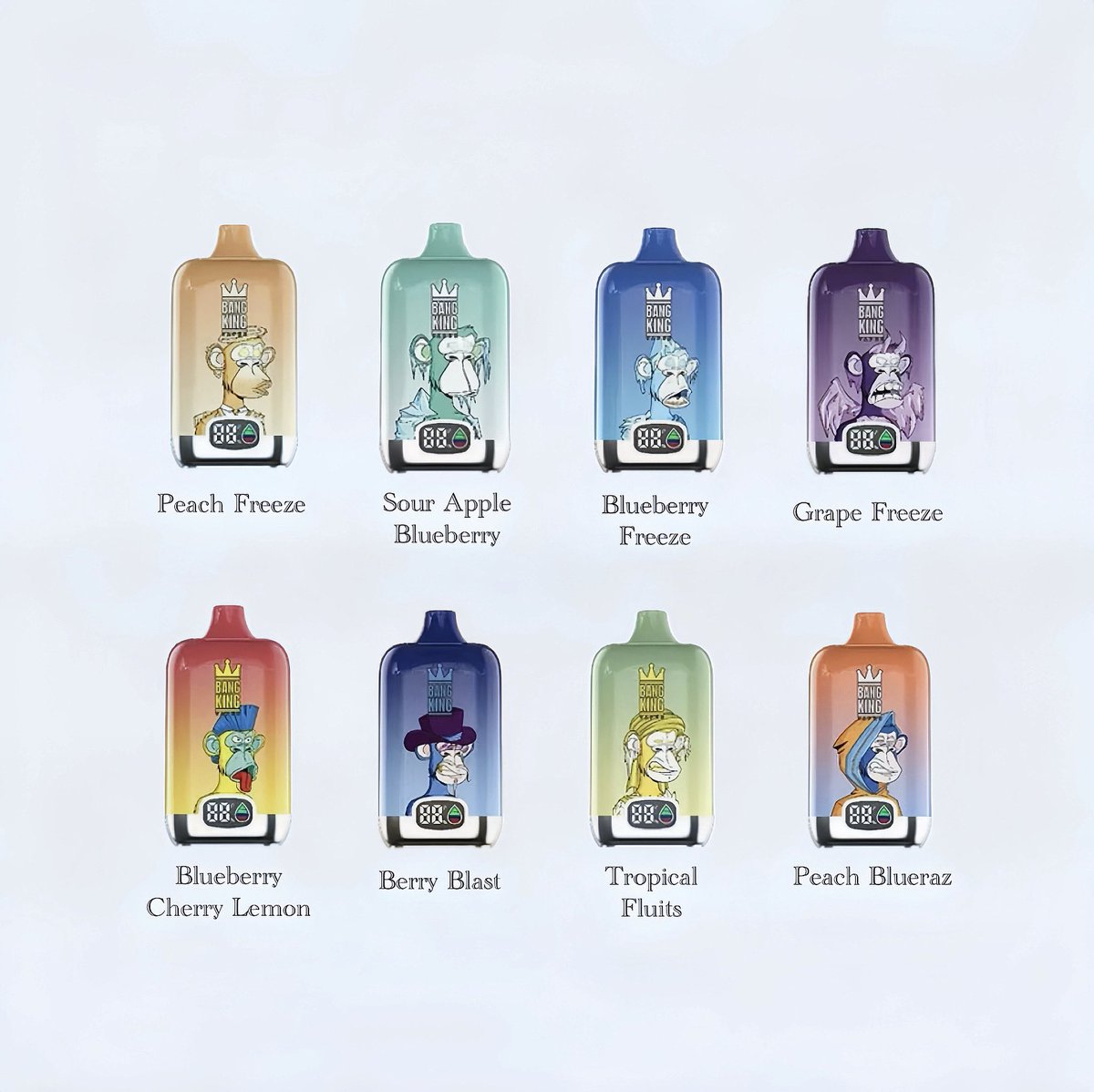 Bang King 50000 Puffs Disposable Vape – 850mAh Battery, 50mL