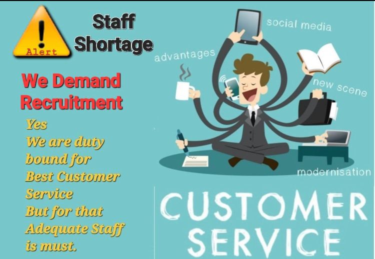 #Bom_Staff_Ladhenge_Jitenge
<a href="/mahabank/">Bank of Maharashtra</a>
<a href="/DFS_India/">DFS</a>
<a href="/nsitharamanoffc/">Nirmala Sitharaman Office</a>
<a href="/official_SecDFS/">Office of Secretary DFS</a>
<a href="/nsitharaman/">Nirmala Sitharaman</a>
<a href="/EconomicTimes/">Economic Times</a>
<a href="/Financialexpre2/">Financialexpress</a> 
Enough is enough we want recruitment