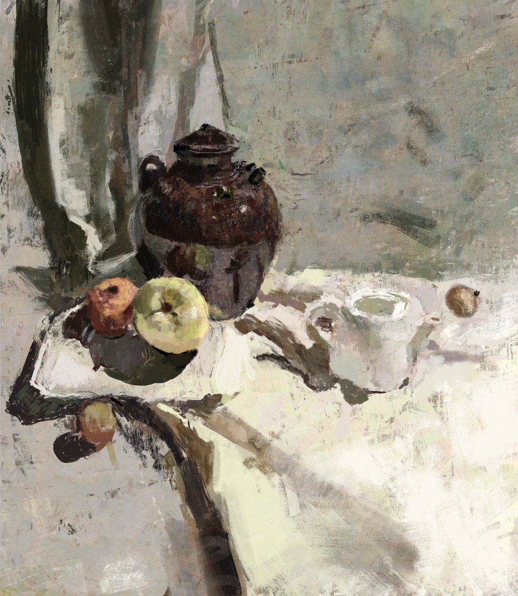 Daily 🎨🖌🤍

#digitalpainting #illustration #procreate #sketch #digitalart #art #artistsontwitter #ethereal #イラスト #落書き