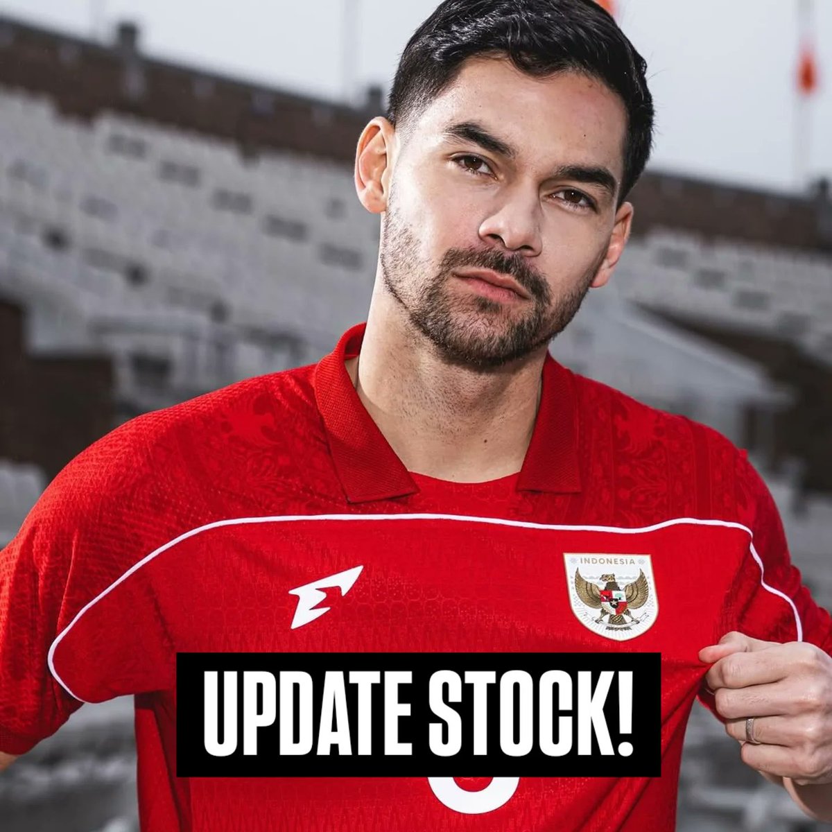 berjerseyid's tweet photo. Update Stock Jersey Timnas Indonesia 2025
Replica Version Home Size S
Replica Version Away Size S, L, XL
PI Version Away Size L
Replica IDR. 750K
PI IDR. 1.750K
#jerseytimnas #jerseyoriginal #jerseyerspo #erspo #timnasindonesia https://t.co/cH6m2x91jr