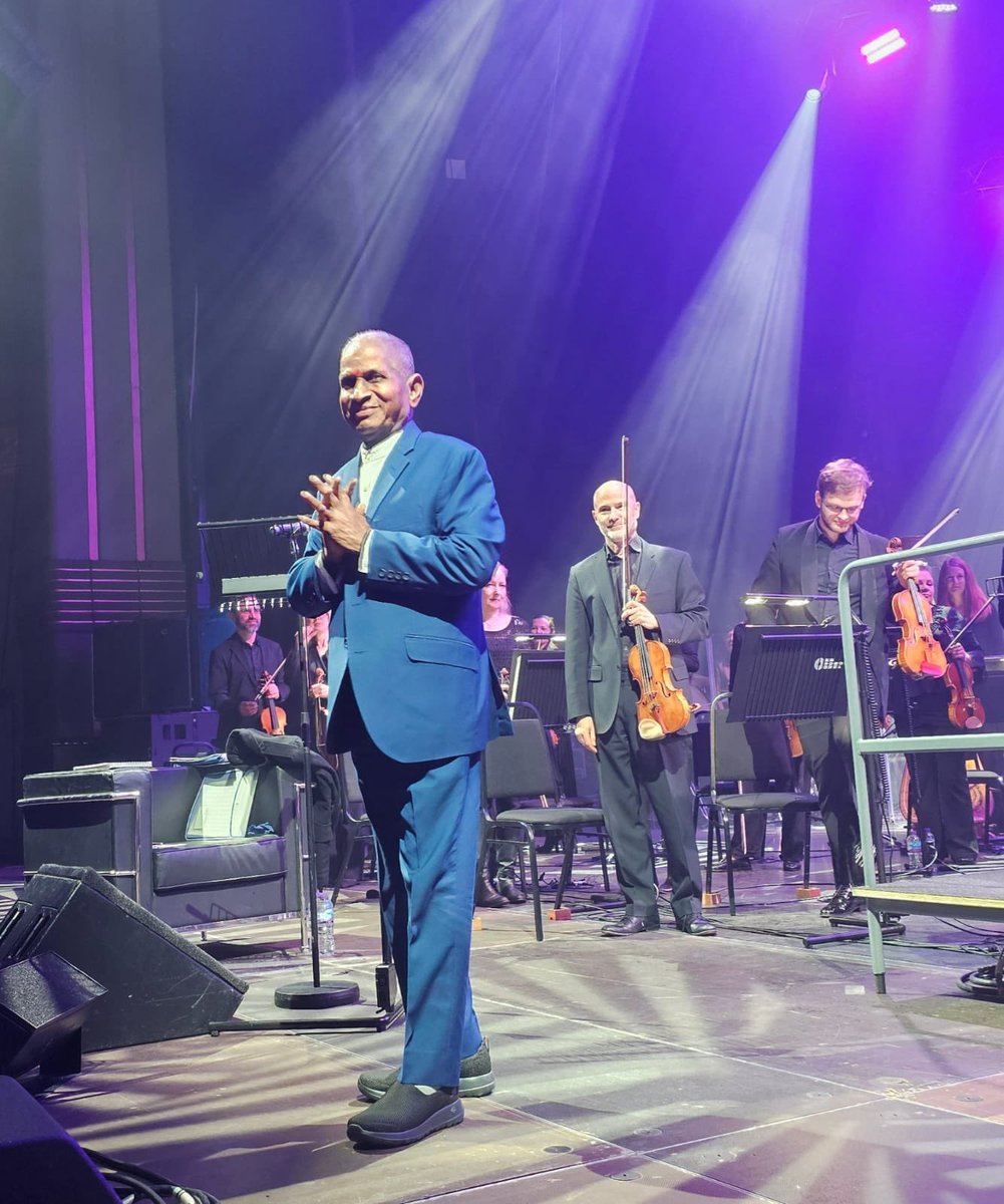 Prabhudheva (@pddancing) on Twitter photo “Honouring the legend! Congratulations to Maestro Ilaiyaraaja Sir <a href="/ilaiyaraaja/">Ilaiyaraaja</a> for a spectacular symphony in London!” 🙏 “Honouring the legend! Congratulations to Maestro Ilaiyaraaja Sir <a href="/ilaiyaraaja/">Ilaiyaraaja</a> for a spectacular symphony in London!” 🙏