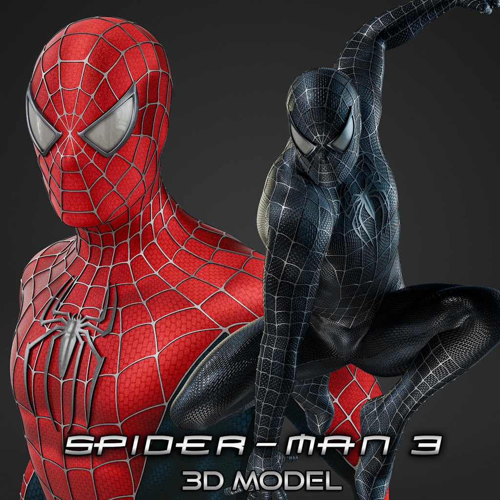 Spider-Man 3 Models Now released. Two options available.
Bundle: agrofro.gumroad.com/l/raimi07bundle
Main suit only: agrofro.gumroad.com/l/raimi07