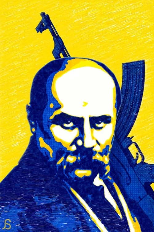 OVLiashko's tweet image. І на оновленій землі
Врага не буде, супостата
Т.Ш.
***
З днем народження, Тарасе!