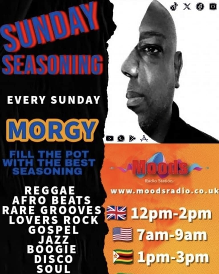 MoodsRadioUK's tweet photo. Next.. 12pm-2pm 🇬🇧
https://t.co/kgtiXRnSak

DJ Morgy 
Sunday Seasoning

#DjMorgy #Morgy #MoodsRadioUK #OnlineRadioStation #Music #Online #Radio #TuneIn #OnlineRadio #SundayVibes #SundayMotivation #community #SundayFunday #sundayvibe #Reggae #reggaemusic #GoodVibes https://t.co/mGSByCld8j