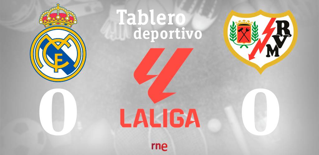 🔝 ¡El segundo derbi madrileño del día! ¡Vaya partidazo!

⏰ 16:15h
🏟️ Santiago Bernabéu
🏆#LaLiga
⚽️Real Madrid C.F.🆚 Rayo Vallecano

🎙️<a href="/MuelasRNE/">Antonio Muelas Aberasturi</a> y <a href="/JMSanchez666/">Juanma Sánchez</a> 
🗣️Emilio Amavisca y <a href="/SergioSauca/">El SaUcacorchos</a>
 
 🔴DIRECTO | <a href="/rne/">Radio Nacional</a>
📲 rtve.es/rneaudio