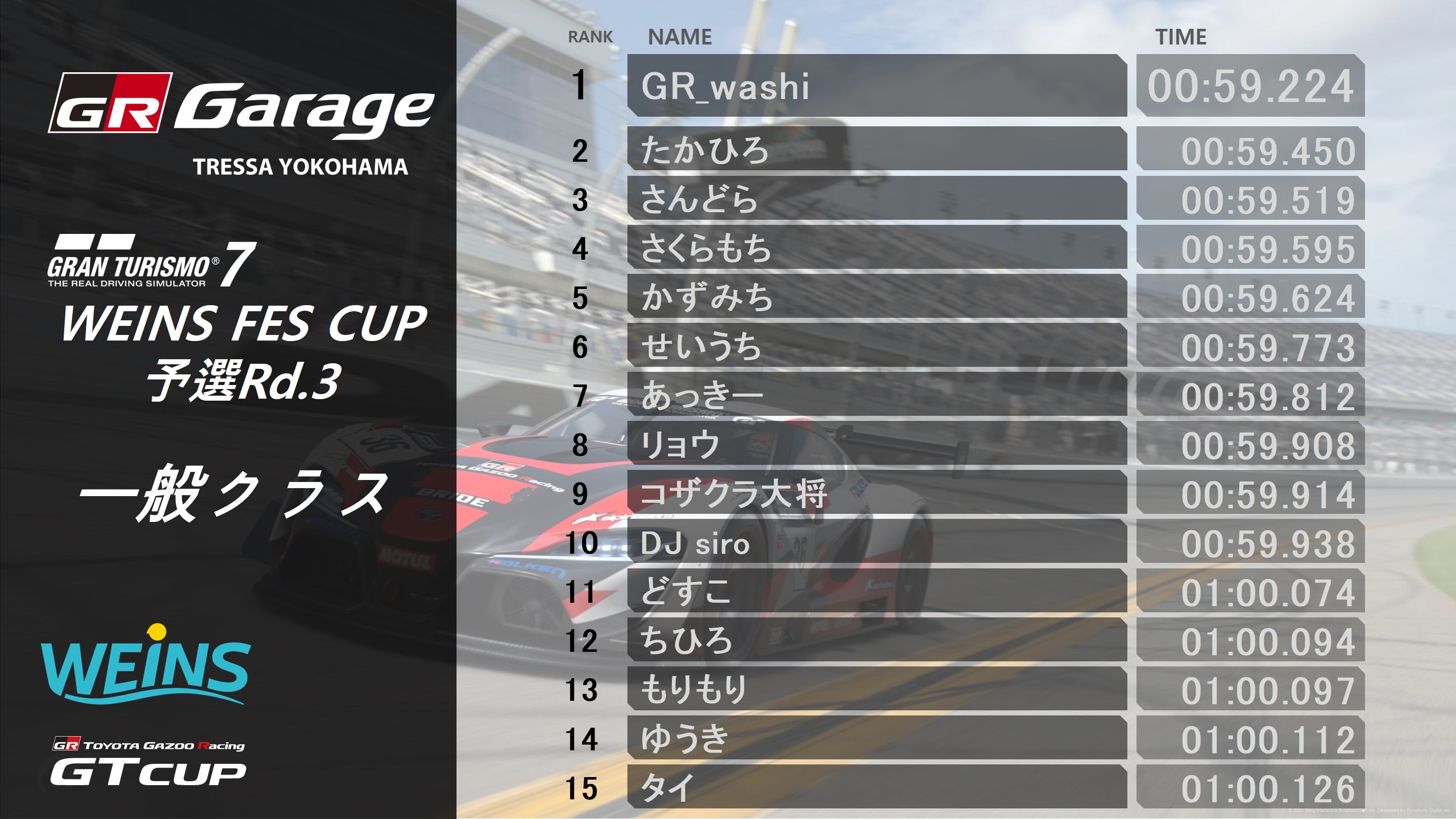 GR Garage トレッサ横浜 on X: GR Garage トレッサ横浜 on X: