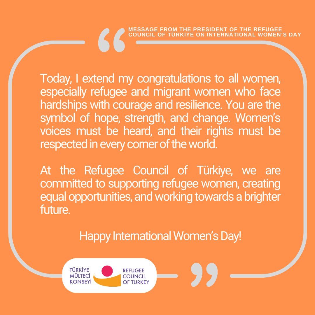 Türkiye Mülteci Konseyi-Refugee Council of Turkey tweet media