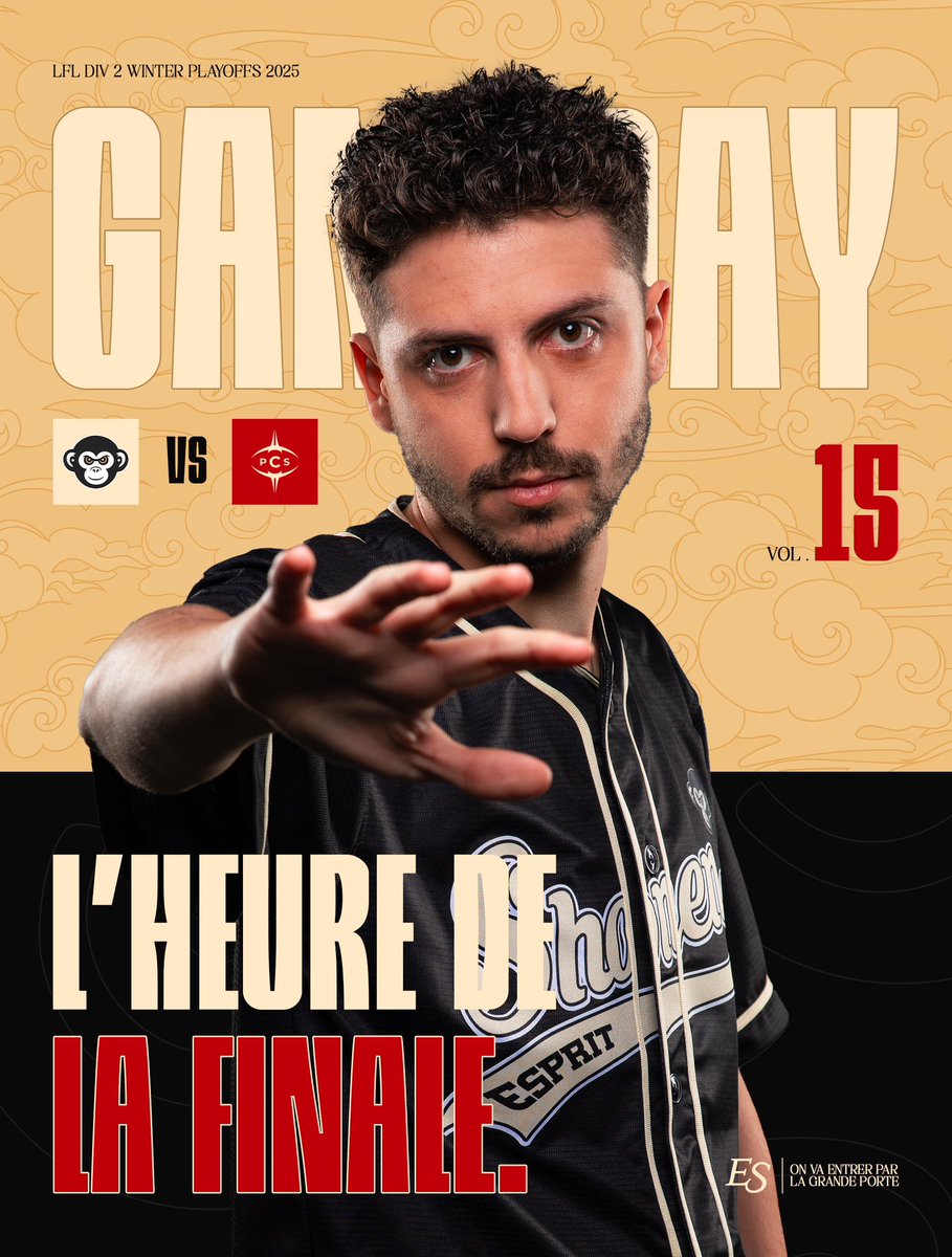 Esprit Shōnen (@esprit_shonen) on Twitter photo C’EST L’HEURE ! 🗣️
La dernière ligne droite pour remporter le titre…
Rendez-vous à 12H sur la chaîne. 🫵
🆚 <a href="/PCSDIV2/">PCS #DIV2 ⚜️</a>
#ESWIN C’EST L’HEURE ! 🗣️
La dernière ligne droite pour remporter le titre…
Rendez-vous à 12H sur la chaîne. 🫵
🆚 <a href="/PCSDIV2/">PCS #DIV2 ⚜️</a>
#ESWIN