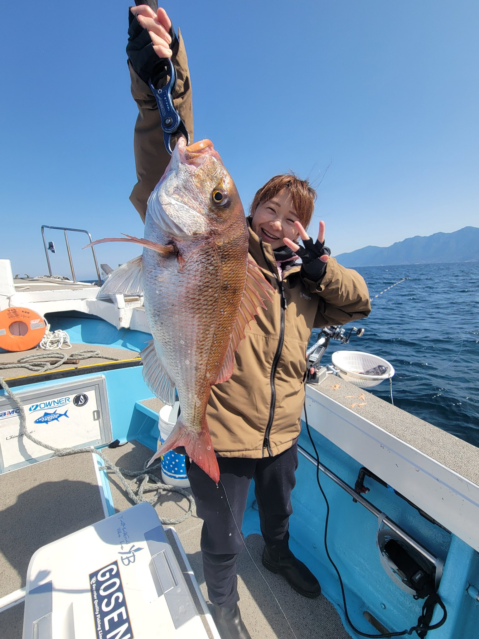 ザブトンきたー！鹿児島錦江湾遊漁船海晴丸 | 鹿児島 錦江湾の遊