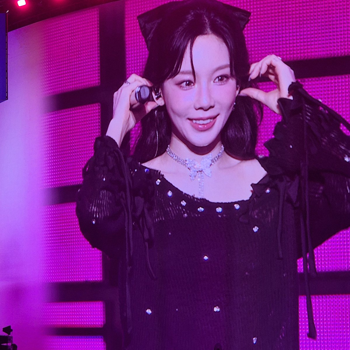 오늘 앵콜 태연이 💗💜💗💜