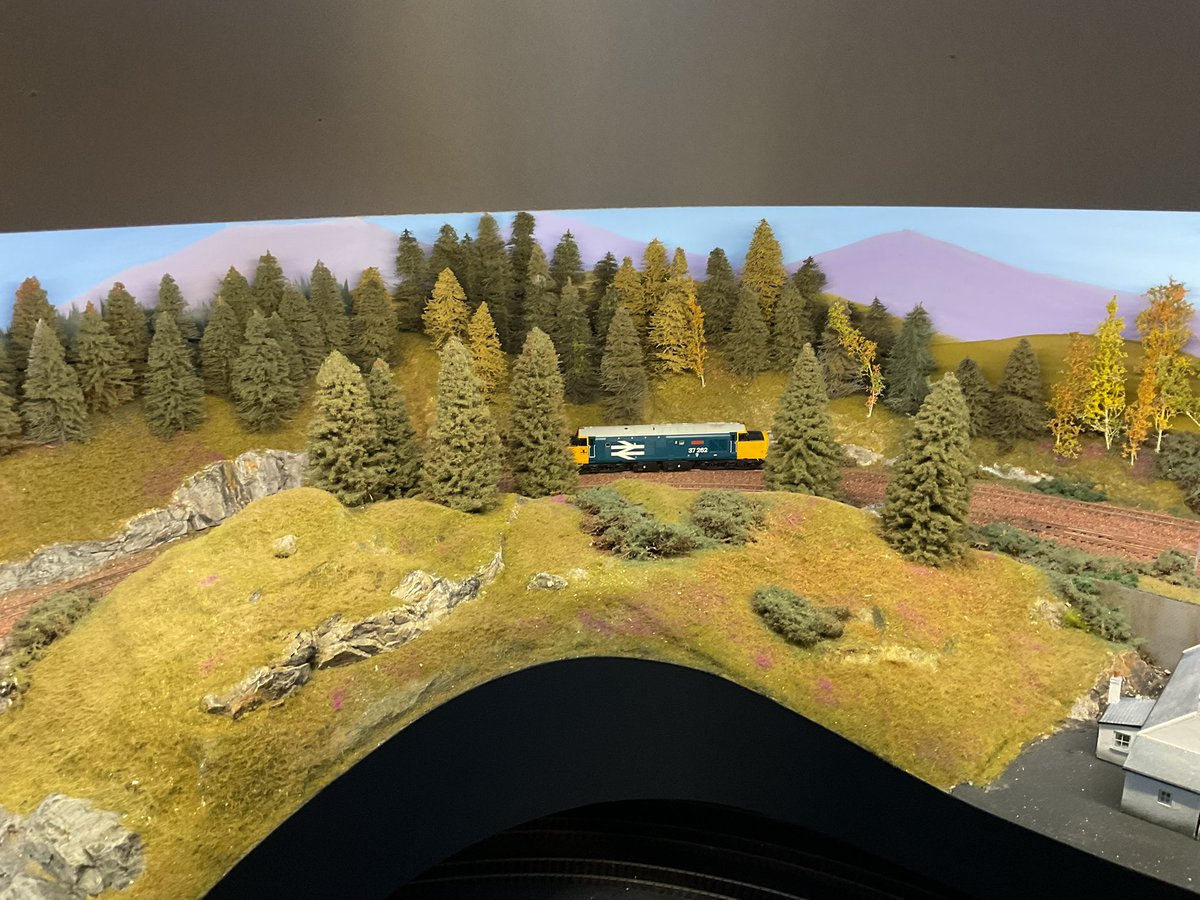 UpTheWHL's tweet photo. Layout still progressing. #tmrguk #modelrailway #scotland #highlands https://t.co/YSIBqSexEP
