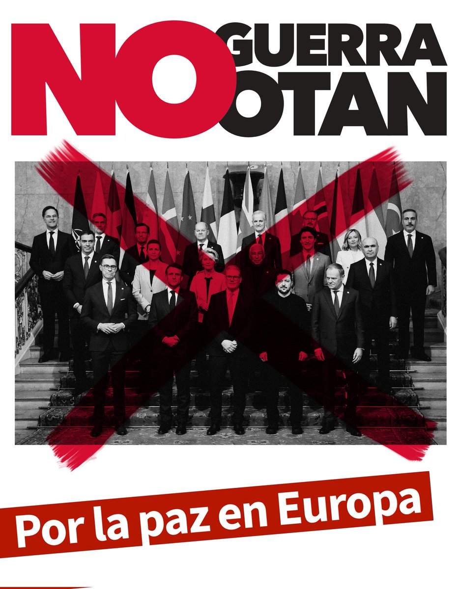 populusesp's tweet photo. 🚨🇪🇸 Por España. Por la insubordinación de España a intereses extranjeros. Esta no es nuestra guerra.  #NoALaGuerrra #EspañaNeutral https://t.co/BpHFusCR0V