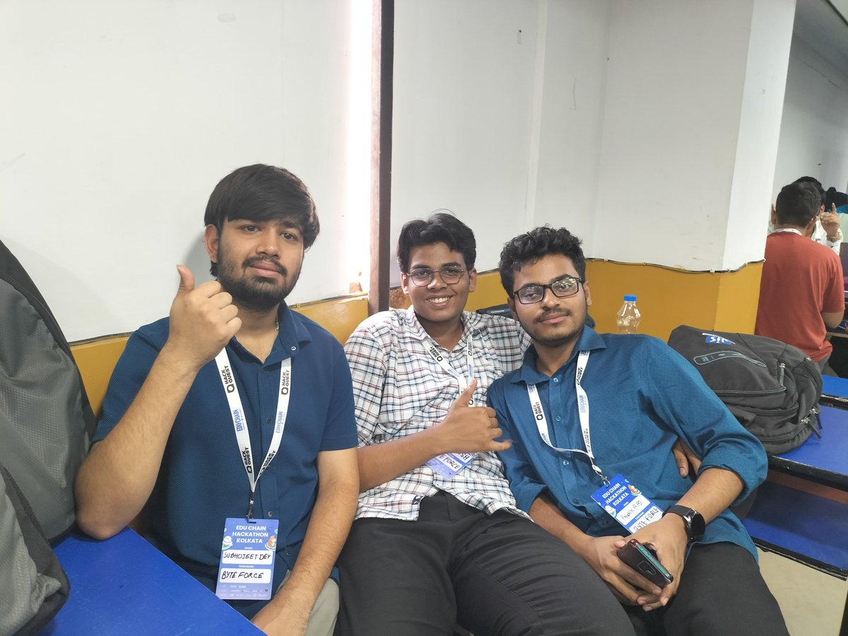 PratikR63682383's tweet photo. Good better best ❌
Coding networking HackQuest ✅
what a hackathon !!!!!!❤️🔥thankyou guys @guufygod @sanskar14341 @SubhojeetDey17 and a big thanks to all the supporting mentors and judges #EDUBuild @HackQuest_ @educhain_xyz https://t.co/g71iUf9uxA