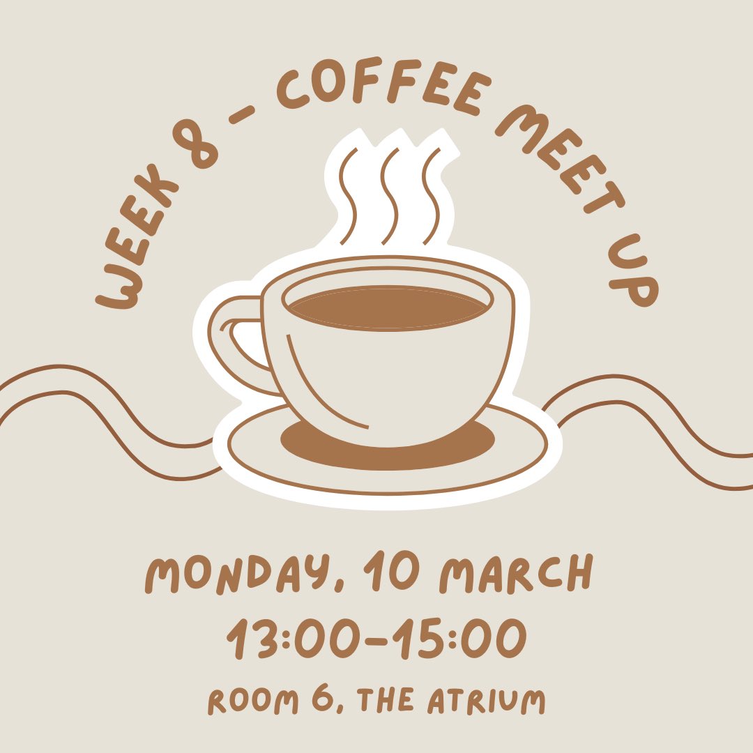 tcd_mature's tweet photo. We will be having a coffee meet-up on Monday, 10, March, from 13:00-15:00. Join us for a cuppa and some catching up!

///

Beidh Tráthnóna Caifé ar siúl 13.00-15.00 Dé Luain 10 Márta. Bígí linn le cupán agus comhrá. https://t.co/4R73vItsr7