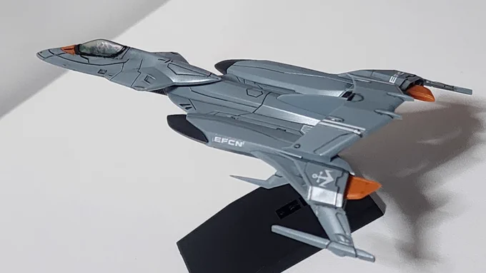 パイソン1機目組みました～成型色が良くてトップコートだけでも映える良いキットです 