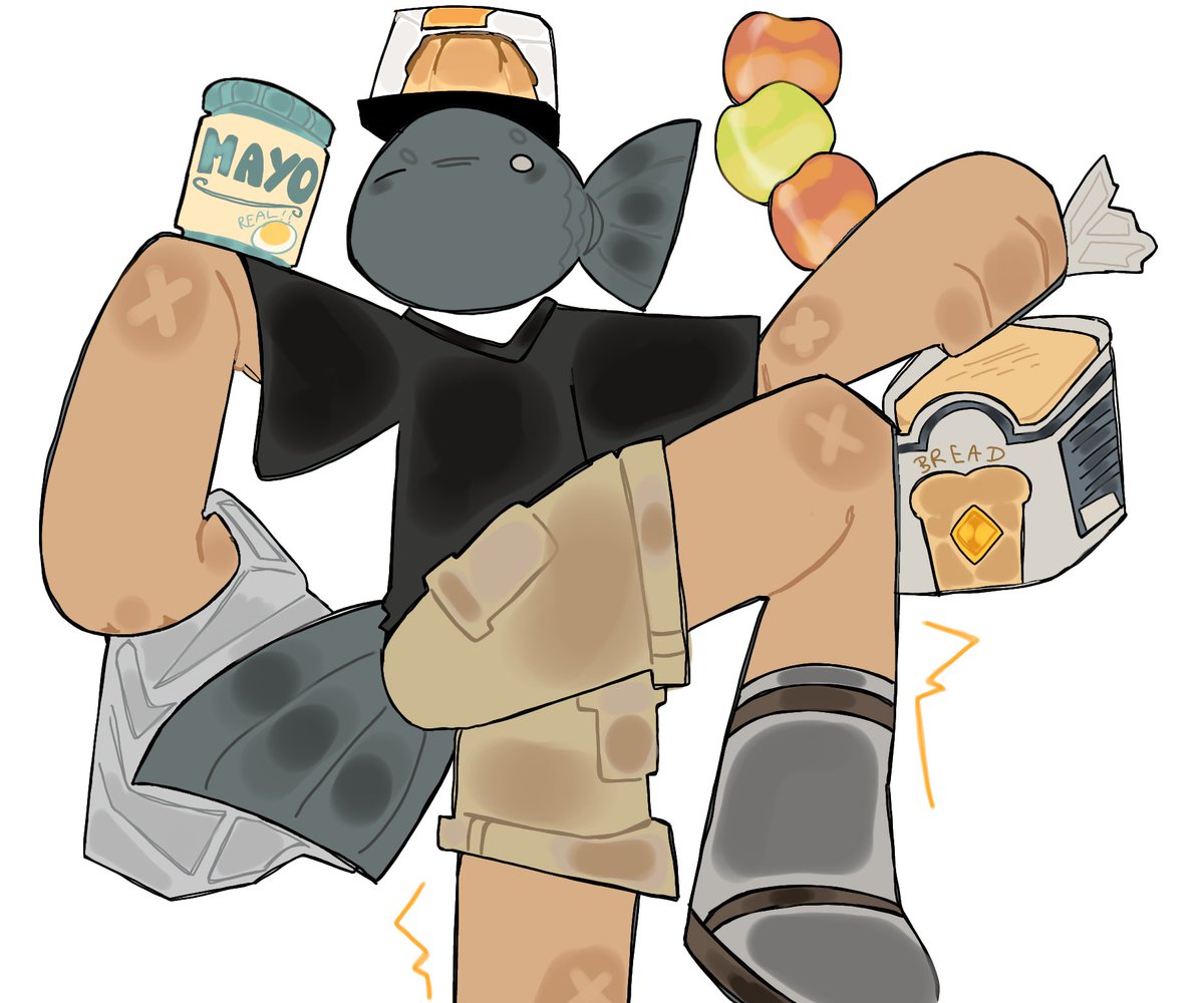 He slightly forgot he has a bag  don't tell him.. anyways 🍎🍏🍎

 #fish #art #fishpond #fypシ #artworks